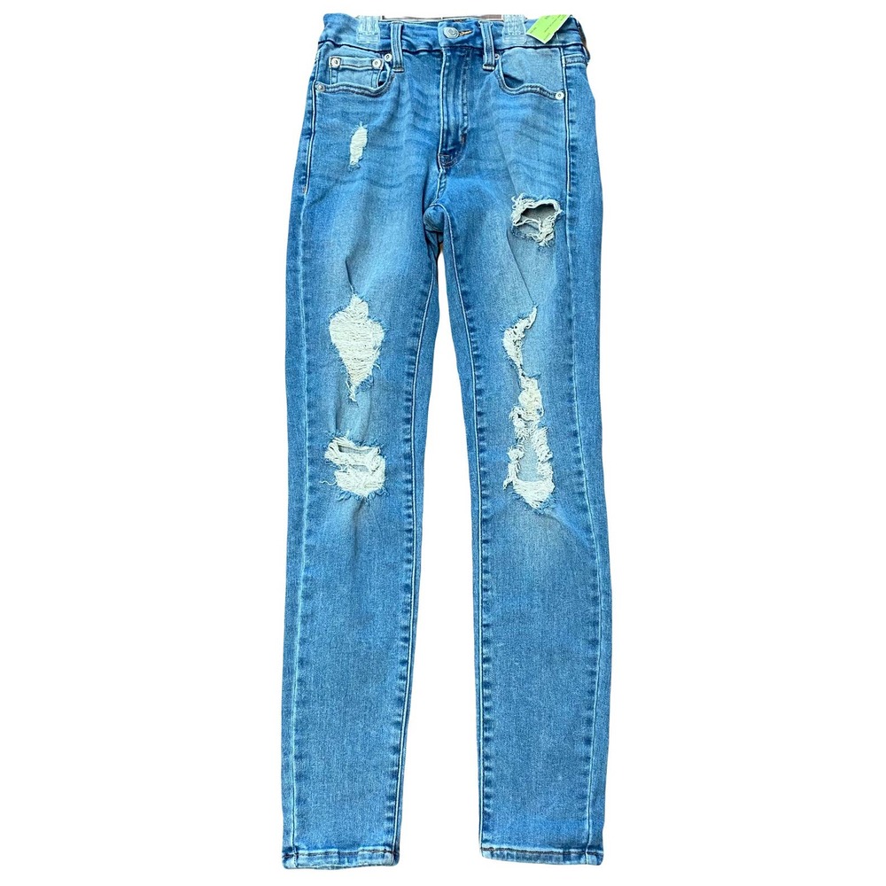 Aeropostale Skinny Ripped Jeans Juniors 2
